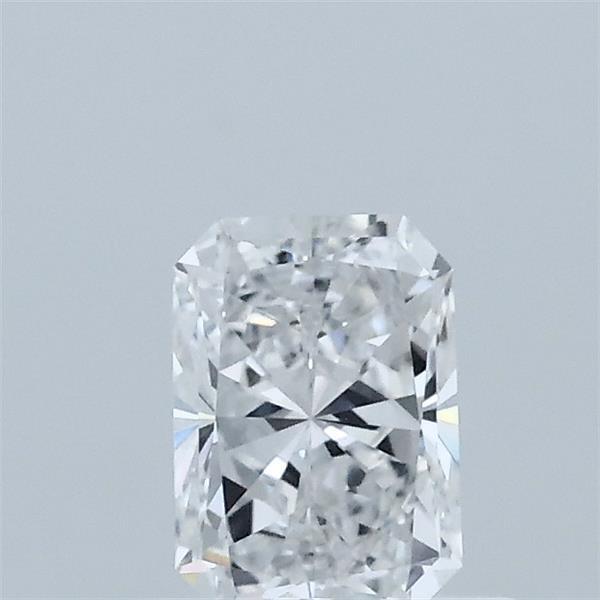 0.55 Carat Radiant Shaped, Excellent Cut, D Color, VVS2 Clarity, IGI Certified Lab Grown Diamond