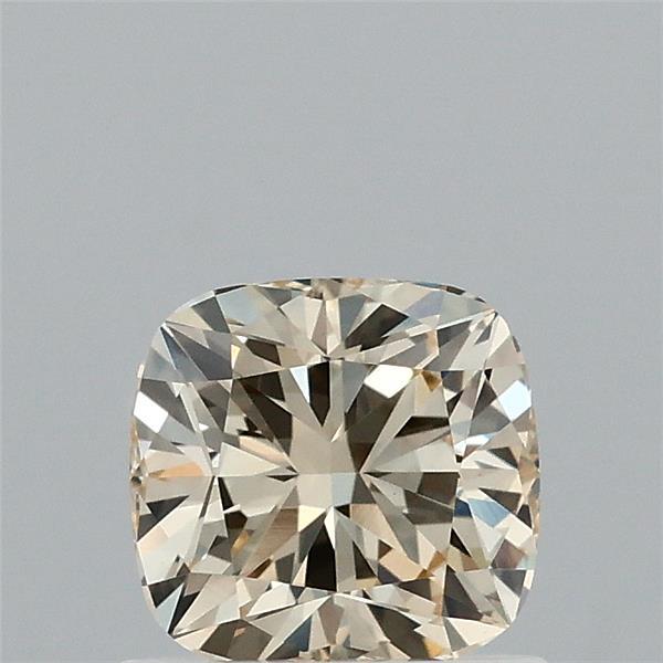 0.81 Carat Cushion Shaped, Ideal Cut, FANCY INTENSE YELLOW Color, VS1 Clarity, IGI Certified Lab Grown Diamond