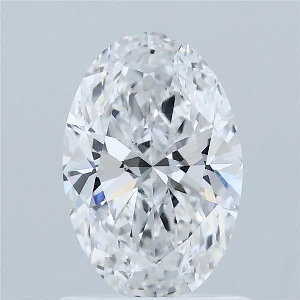 1.03 Carat Oval Shaped, Ideal Cut, D Color, VVS2 Clarity, IGI Certified Lab Grown Diamond