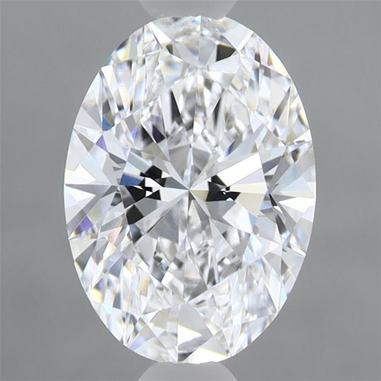 1.55 Carat Oval Shaped, Ideal Cut, D Color, VVS2 Clarity, IGI Certified Lab Grown Diamond