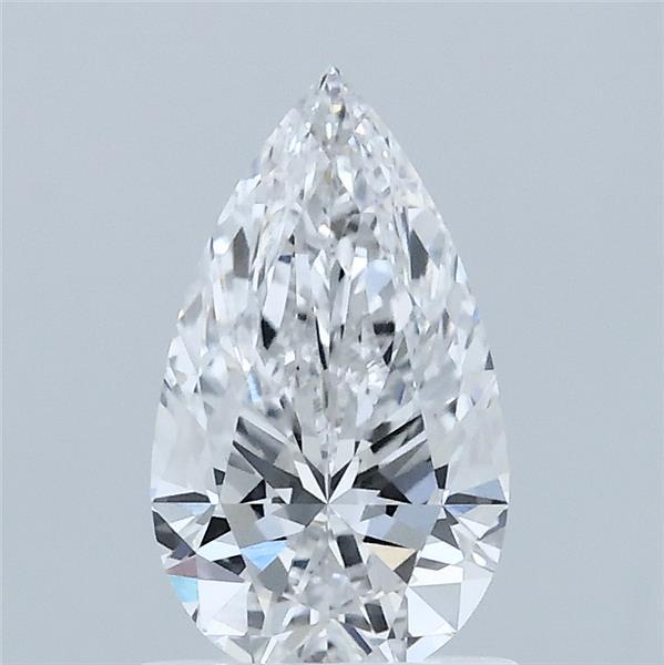 1.07 Carat Pear Shaped, Ideal Cut, E Color, VVS2 Clarity, IGI Certified Lab Grown Diamond