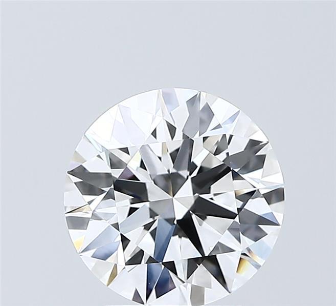 2.04 Carat Round Shaped, Ideal Cut, D Color, VVS2 Clarity, IGI Certified Lab Grown Diamond