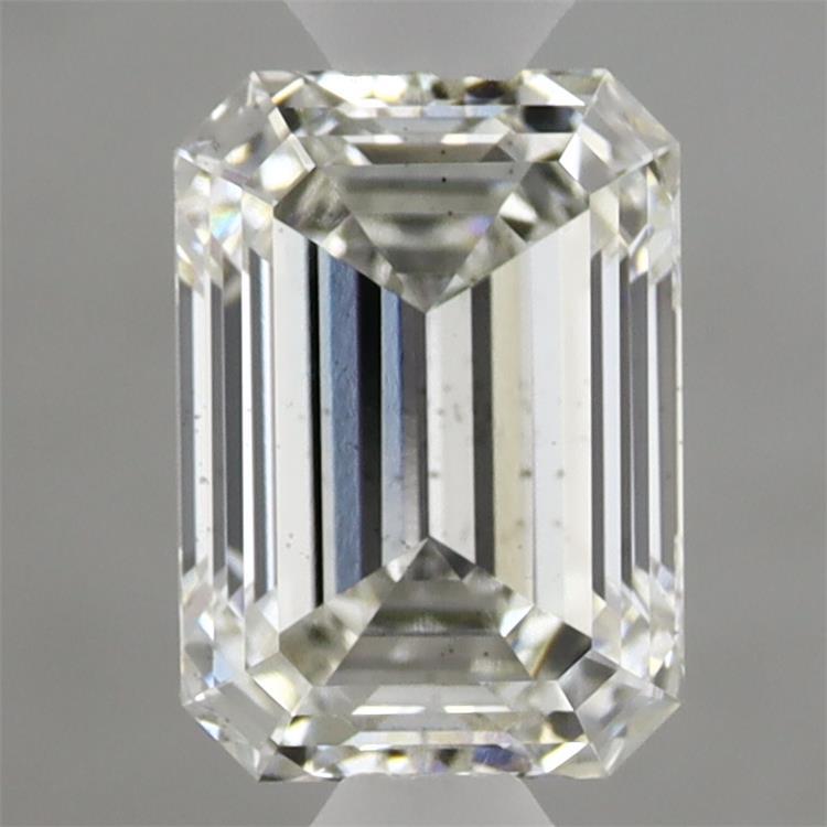1.58 Carat Emerald Shaped, Ideal Cut, G Color, SI1 Clarity, IGI Certified Lab Grown Diamond
