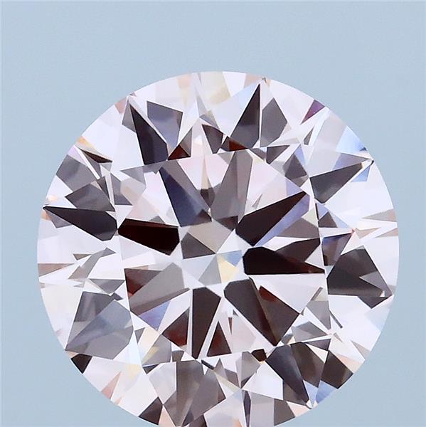 3.75 Carat Round Shaped, Ideal Cut, FANCY INTENSE PINK Color, VVS2 Clarity, IGI Certified Lab Grown Diamond