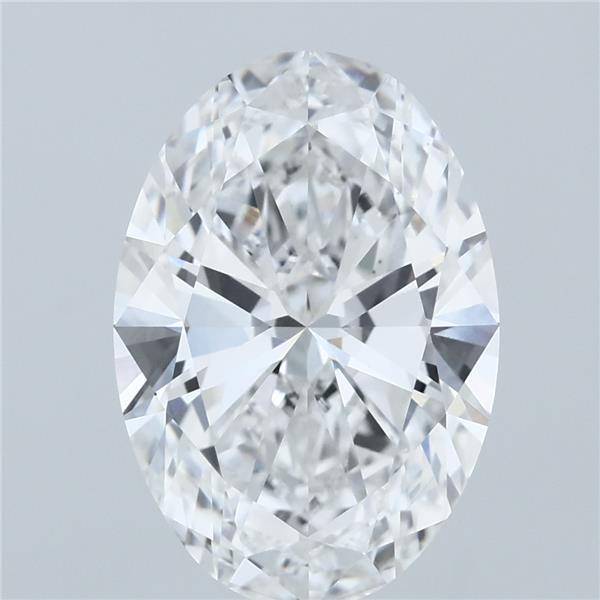 4.00 Carat Oval Shaped, Ideal Cut, E Color, VS1 Clarity, IGI Certified Lab Grown Diamond