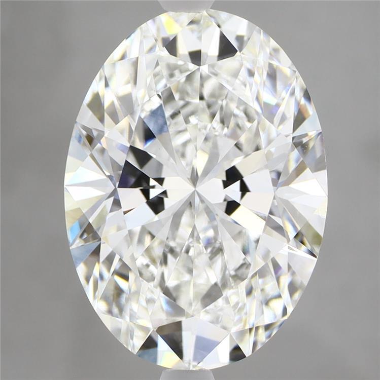 5.10 Carat Oval Shaped, Ideal Cut, E Color, VVS2 Clarity, IGI Certified Lab Grown Diamond