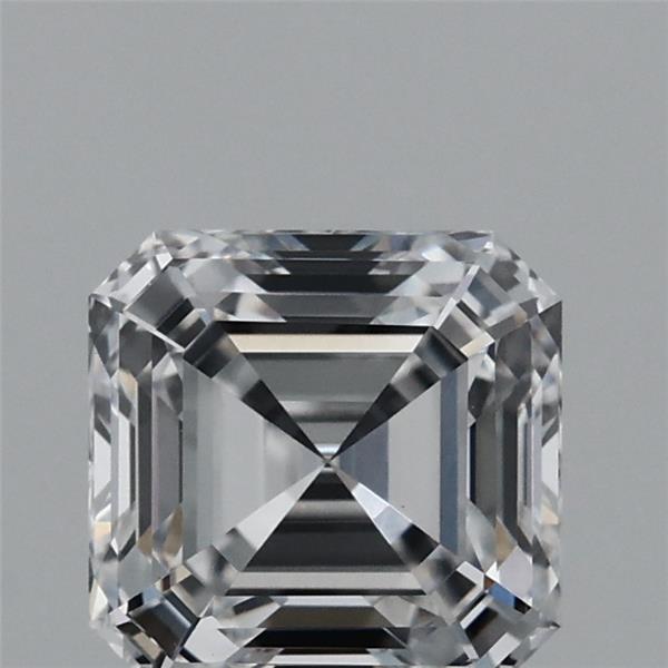 1.05 Carat Asscher Shaped, Ideal Cut, D Color, VS1 Clarity, IGI Certified Lab Grown Diamond