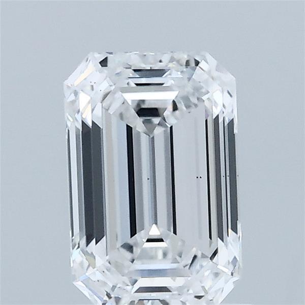 1.06 Carat Emerald Shaped, Ideal Cut, D Color, VS2 Clarity, IGI Certified Lab Grown Diamond