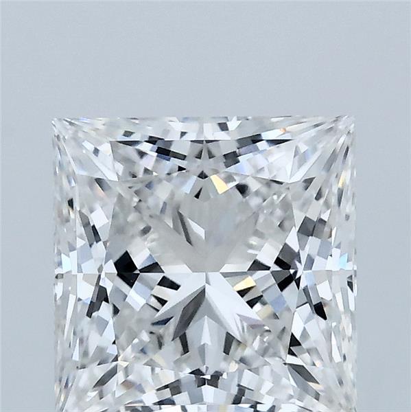 2.58 Carat Princess Shaped, Ideal Cut, F Color, VVS2 Clarity, IGI Certified Lab Grown Diamond