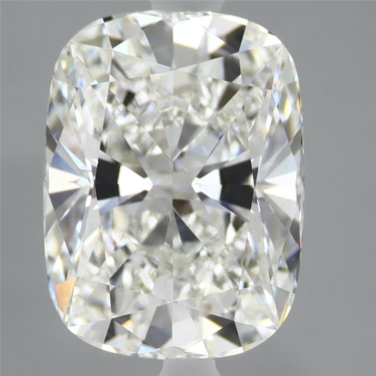 3.20 Carat Cushion Shaped, Ideal Cut, F Color, VS2 Clarity, IGI Certified Lab Grown Diamond