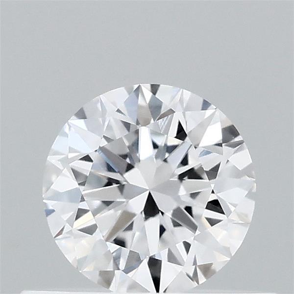 0.44 Carat Round Shaped, Excellent Cut, D Color, VVS2 Clarity, IGI Certified Lab Grown Diamond