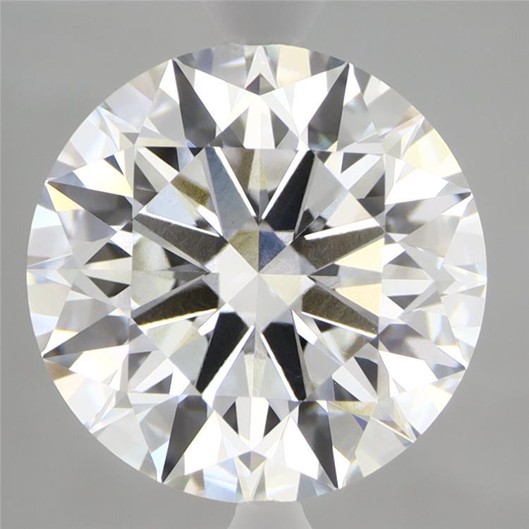 4.56 Carat Round Shaped, Ideal Cut, F Color, VVS2 Clarity, IGI Certified Lab Grown Diamond