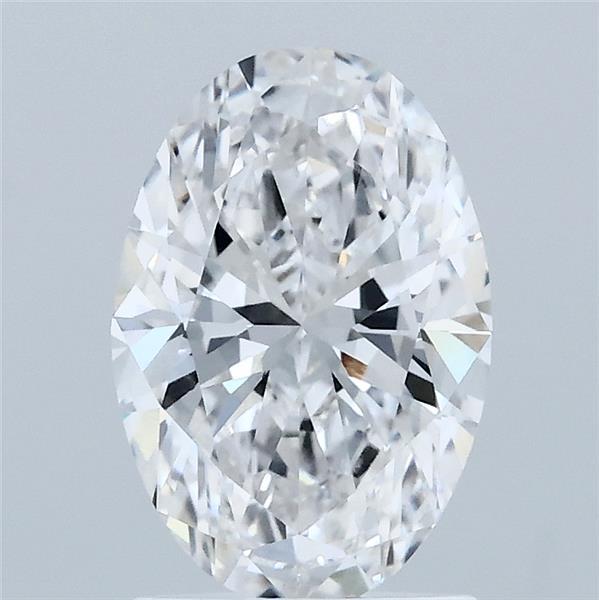 1.58 Carat Oval Shaped, Ideal Cut, E Color, VVS2 Clarity, IGI Certified Lab Grown Diamond