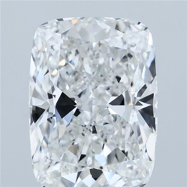 5.56 Carat Cushion Shaped, Ideal Cut, E Color, VS1 Clarity, IGI Certified Lab Grown Diamond