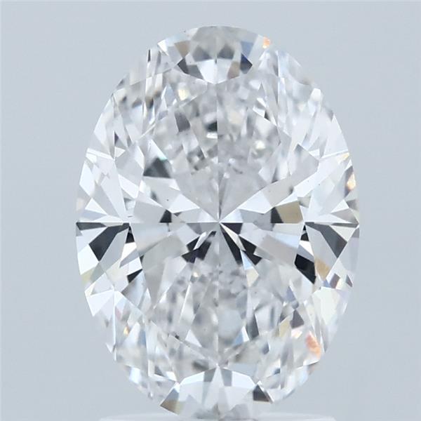 2.03 Carat Oval Shaped, Ideal Cut, E Color, VS1 Clarity, IGI Certified Lab Grown Diamond