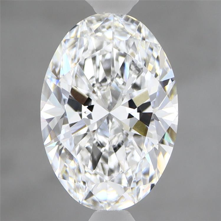 2.10 Carat Oval Shaped, Excellent Cut, D Color, VVS2 Clarity, IGI Certified Lab Grown Diamond