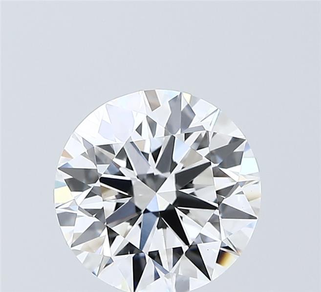 2.01 Carat Round Shaped, Ideal Cut, D Color, VS1 Clarity, IGI Certified Lab Grown Diamond