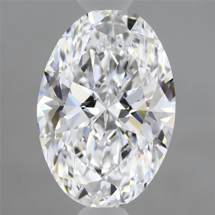 1.57 Carat Oval Shaped, Ideal Cut, D Color, VVS2 Clarity, IGI Certified Lab Grown Diamond