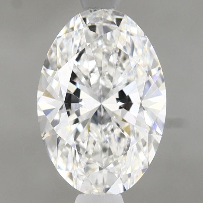 1.37 Carat Oval Shaped, Ideal Cut, D Color, VS1 Clarity, IGI Certified Lab Grown Diamond