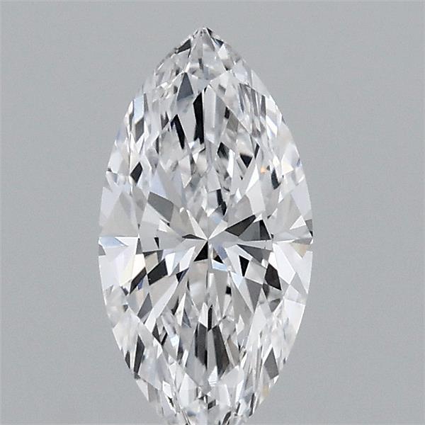 0.65 Carat Marquise Shaped, Ideal Cut, D Color, VS1 Clarity, IGI Certified Lab Grown Diamond