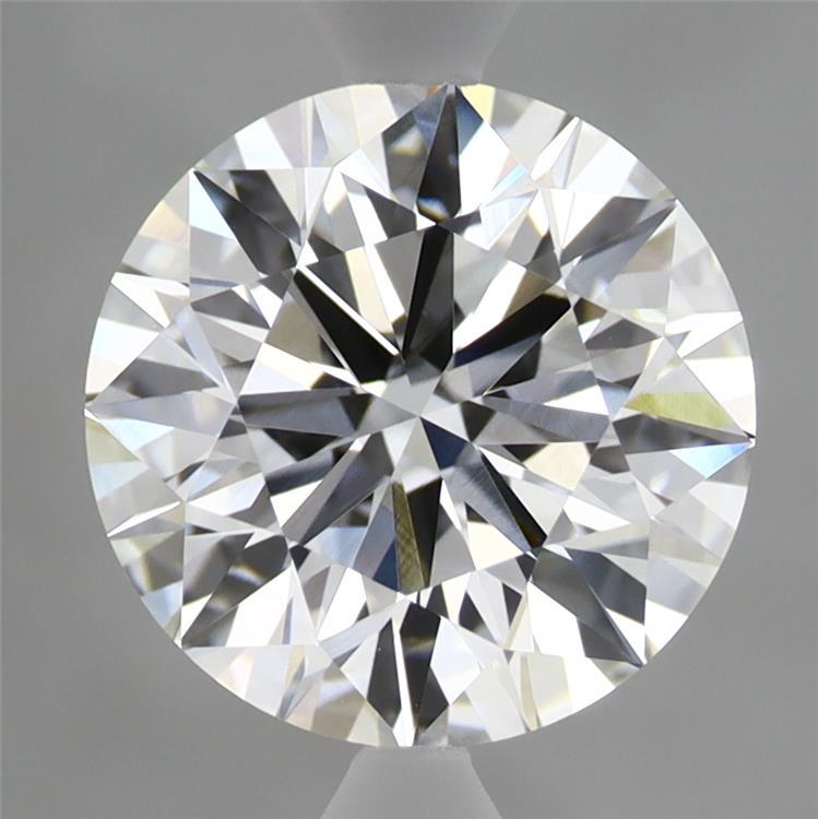 2.86 Carat Round Shaped, Ideal Cut, F Color, VVS2 Clarity, IGI Certified Lab Grown Diamond