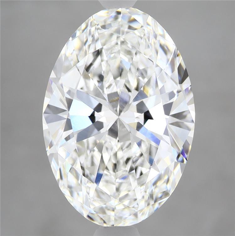 4.85 Carat Oval Shaped, Excellent Cut, E Color, VVS2 Clarity, IGI Certified Lab Grown Diamond