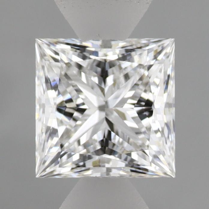 1.09 Carat Princess Shaped, Ideal Cut, D Color, VVS2 Clarity, IGI Certified Lab Grown Diamond