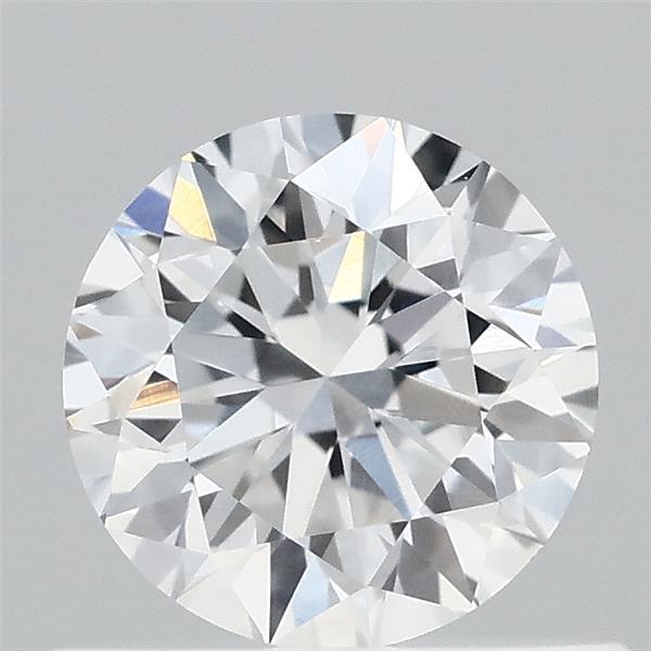 0.63 Carat Round Shaped, Very Good Cut, D Color, VVS2 Clarity, IGI Certified Lab Grown Diamond