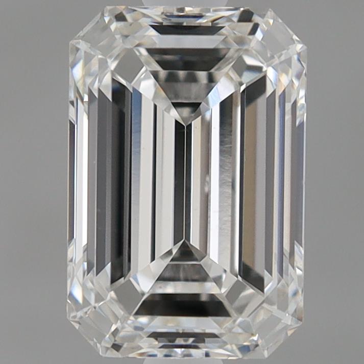 0.96 Carat Emerald Shaped, Ideal Cut, E Color, VS1 Clarity, IGI Certified Lab Grown Diamond