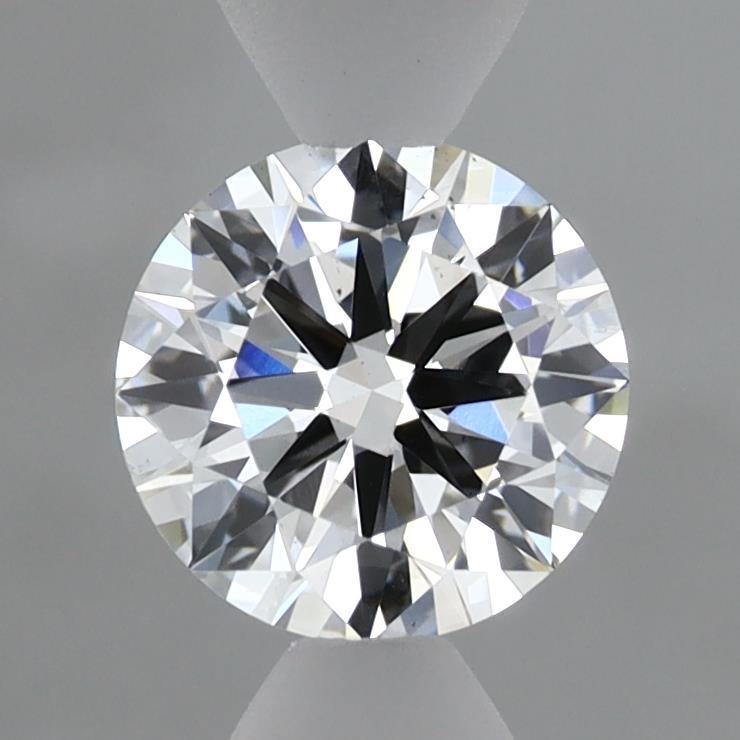 0.97 Carat Round Shaped, Ideal Cut, D Color, VS2 Clarity, IGI Certified Lab Grown Diamond