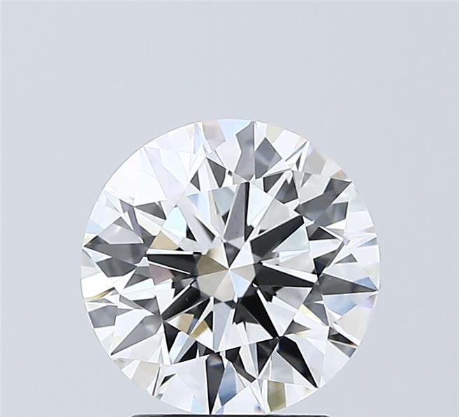 2.05 Carat Round Shaped, Ideal Cut, E Color, VVS2 Clarity, IGI Certified Lab Grown Diamond