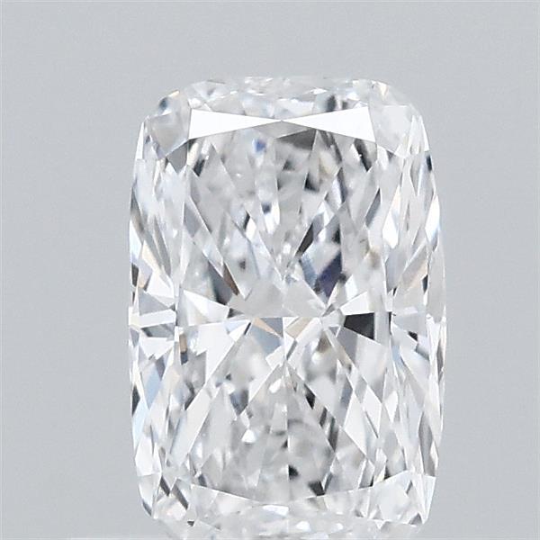 0.65 Carat Cushion Shaped, Excellent Cut, D Color, VVS2 Clarity, IGI Certified Lab Grown Diamond