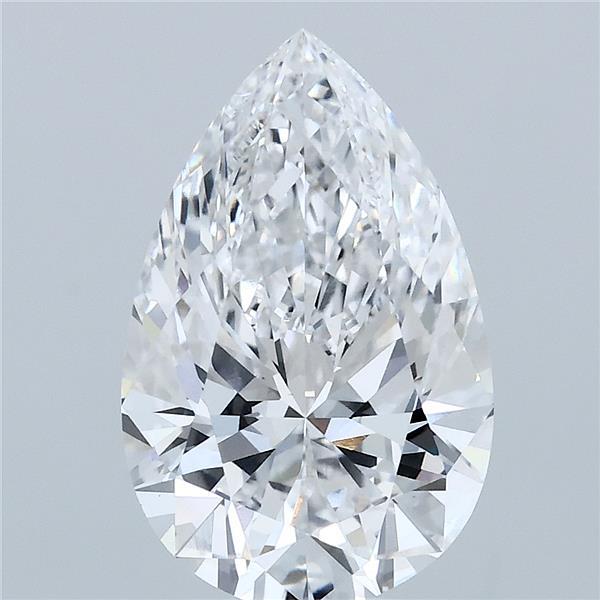 3.02 Carat Pear Shaped, Ideal Cut, D Color, VS1 Clarity, IGI Certified Lab Grown Diamond