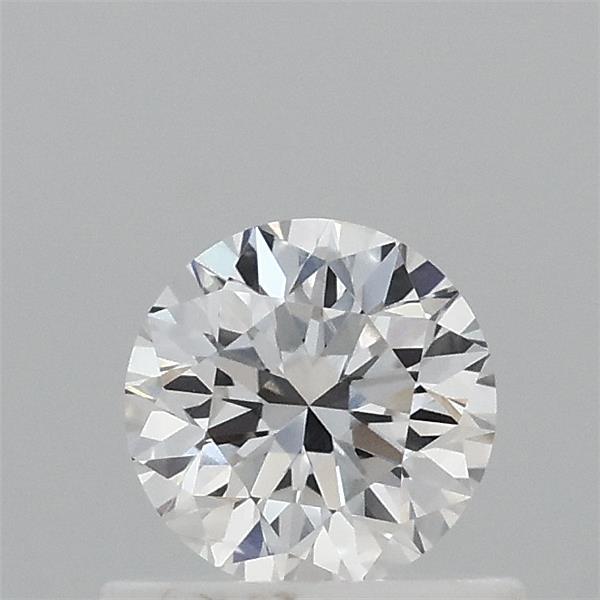 0.56 Carat Round Shaped, Excellent Cut, E Color, VVS2 Clarity, IGI Certified Lab Grown Diamond