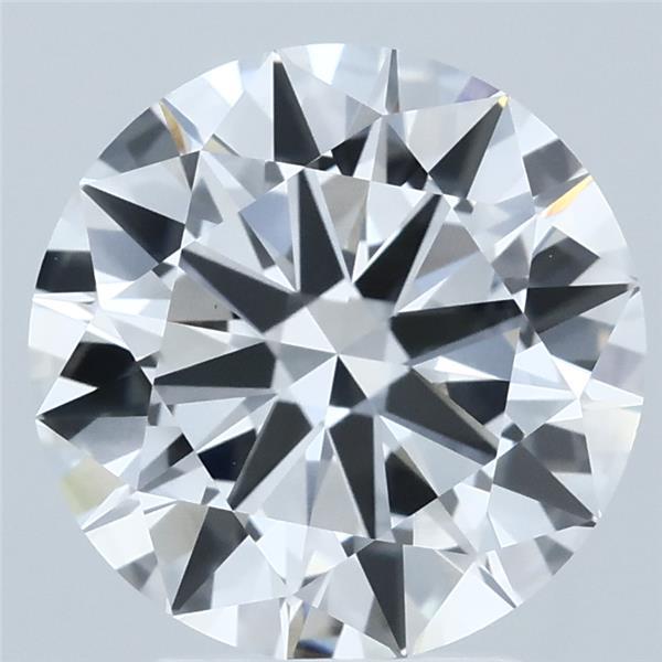 3.51 Carat Round Shaped, Excellent Cut, E Color, VS1 Clarity, IGI Certified Lab Grown Diamond