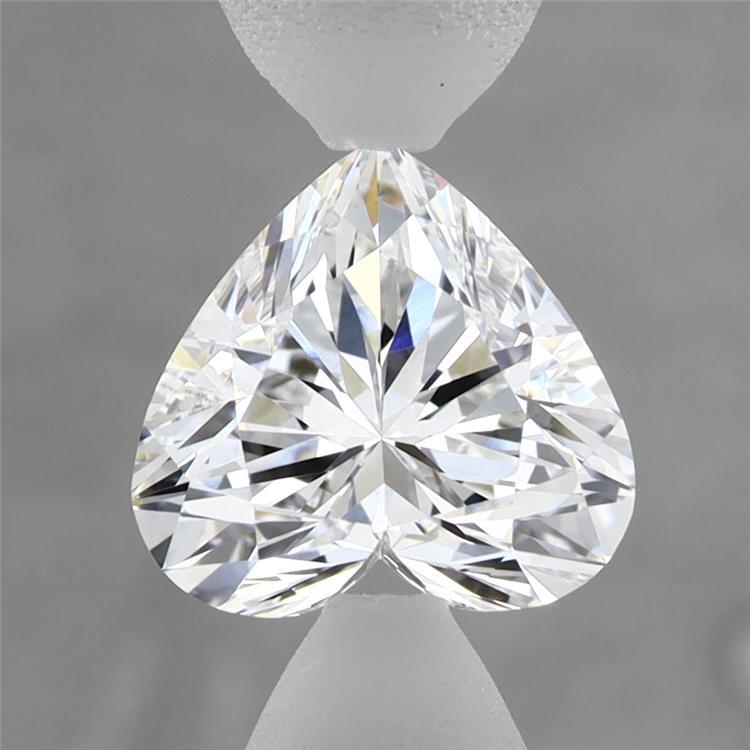 1.54 Carat Heart Shaped, Ideal Cut, E Color, VVS2 Clarity, IGI Certified Lab Grown Diamond