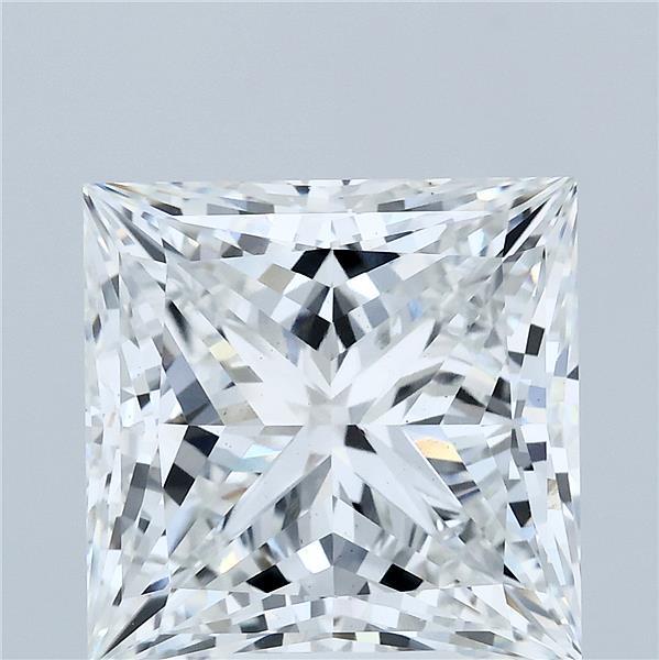 8.00 Carat Princess Shaped, Ideal Cut, F Color, VS1 Clarity, IGI Certified Lab Grown Diamond