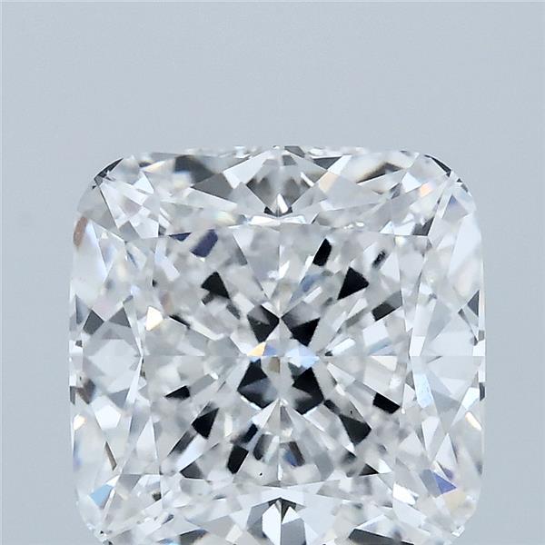4.10 Carat Cushion Shaped, Ideal Cut, E Color, VS1 Clarity, IGI Certified Lab Grown Diamond