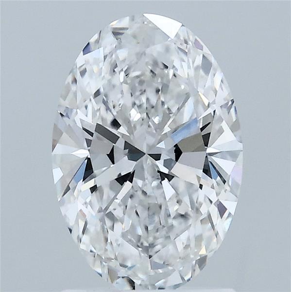 1.57 Carat Oval Shaped, Ideal Cut, D Color, VS1 Clarity, IGI Certified Lab Grown Diamond