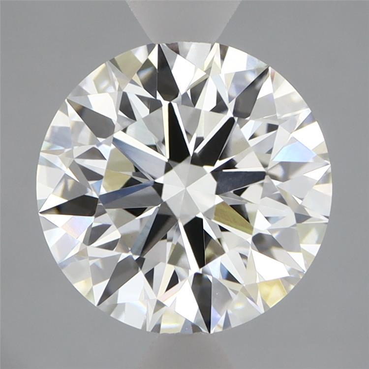 2.83 Carat Round Shaped, Ideal Cut, G Color, VVS2 Clarity, IGI Certified Lab Grown Diamond