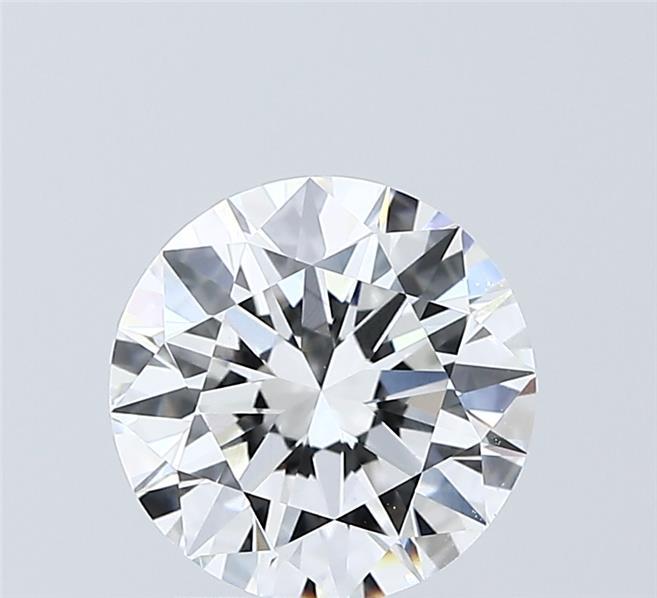 2.03 Carat Round Shaped, Excellent Cut, E Color, VVS2 Clarity, IGI Certified Lab Grown Diamond