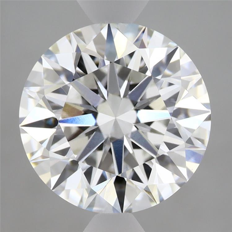 4.00 Carat Round Shaped, Excellent Cut, E Color, VVS2 Clarity, IGI Certified Lab Grown Diamond