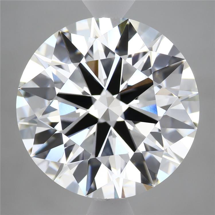 8.08 Carat Round Shaped, Ideal Cut, F Color, VVS2 Clarity, IGI Certified Lab Grown Diamond
