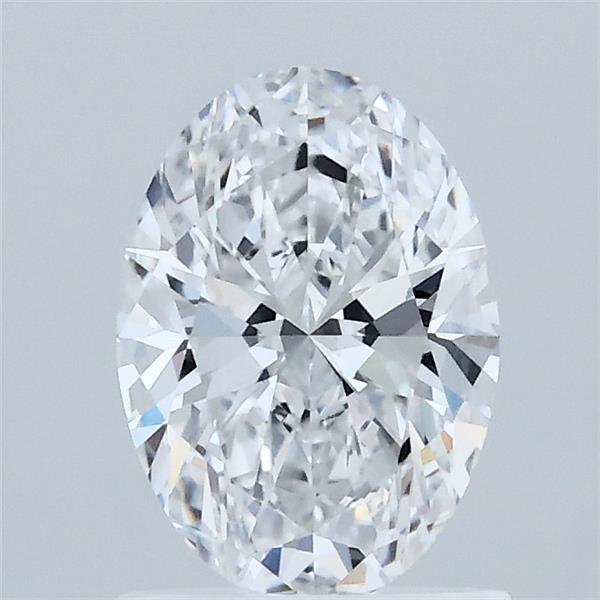 1.04 Carat Oval Shaped, Ideal Cut, D Color, VVS2 Clarity, IGI Certified Lab Grown Diamond