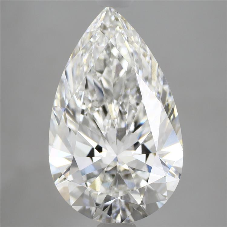 4.51 Carat Pear Shaped, Ideal Cut, F Color, VS1 Clarity, IGI Certified Lab Grown Diamond