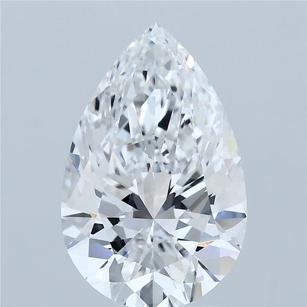 2.22 Carat Pear Shaped, Ideal Cut, D Color, VS1 Clarity, IGI Certified Lab Grown Diamond