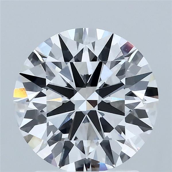 2.01 Carat Round Shaped, Ideal Cut, D Color, VS1 Clarity, IGI Certified Lab Grown Diamond