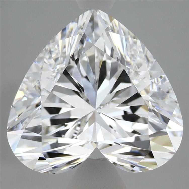 5.04 Carat Heart Shaped, Excellent Cut, E Color, VVS2 Clarity, IGI Certified Lab Grown Diamond