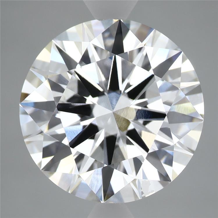 5.82 Carat Round Shaped, Excellent Cut, D Color, VVS2 Clarity, IGI Certified Lab Grown Diamond