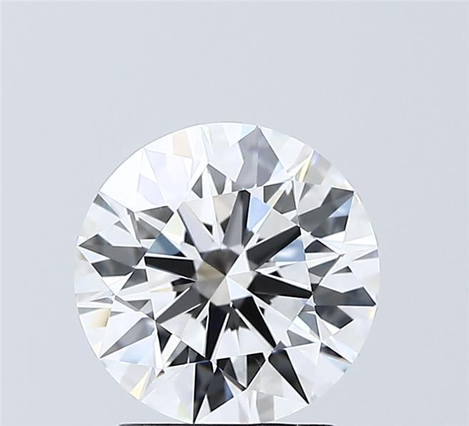 2.04 Carat Round Shaped, Ideal Cut, E Color, VVS2 Clarity, IGI Certified Lab Grown Diamond